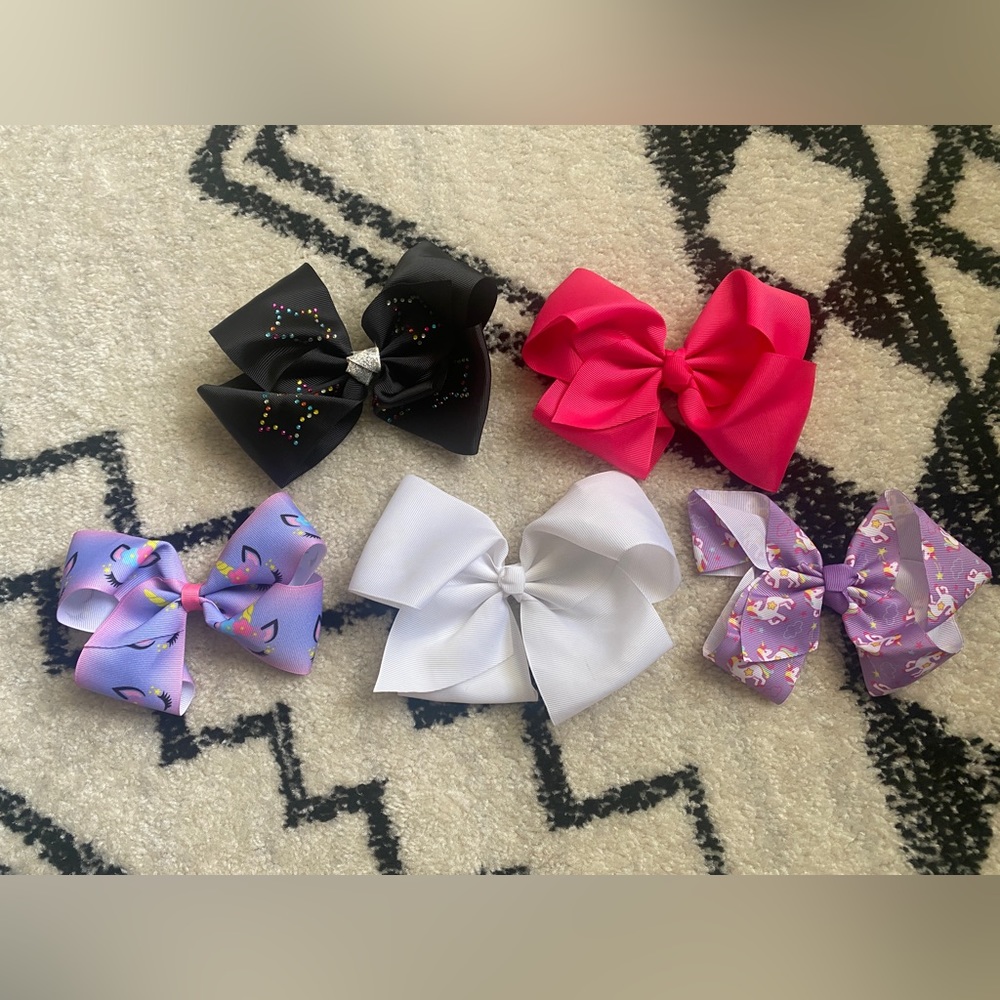 🔥3 for $10🔥 Bundle of Five Alligator Clip Bows